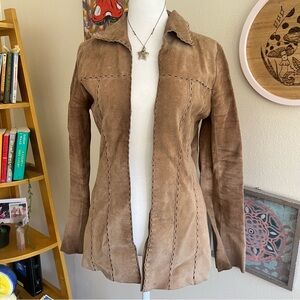 vtg leather jacket 🤎